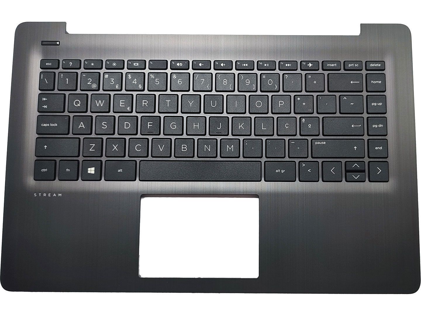 Hp Teclado Preto Portugu S Top Cover Para Hp Stream Cb Ds