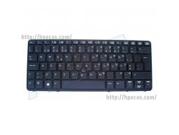 Teclado HP EliteBook 720/820 G1 Portugal Retro-iluminado Preto * REPRINT* (730541-131 / 735502-131)