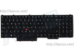 Teclado Payton2 KBD Preto Português para Lenovo ThinkPad P50, P70 backlight (01HW222, 01HW304, 9Z.NCEBT.204, LIM14N76P0JG621A, NSK-Z92BT06, PK131311B22, PK131312B22, PYWL BL-106P0, PYWL BL-106PO, SBB0M82551, SN20M15468) N