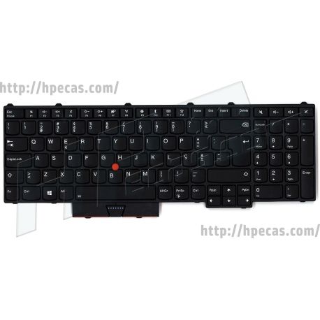 Teclado Payton2 KBD Preto Português para Lenovo ThinkPad P50, P70 backlight (01HW222, 01HW304, 9Z.NCEBT.204, LIM14N76P0JG621A, NSK-Z92BT06, PK131311B22, PK131312B22, PYWL BL-106P0, PYWL BL-106PO, SBB0M82551, SN20M15468) N