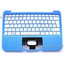 HP STREAM 11-D Top Cover in Horizon Blue With Keyboard White Std PT (792906-131, 794956-131, V135246FK1PO)