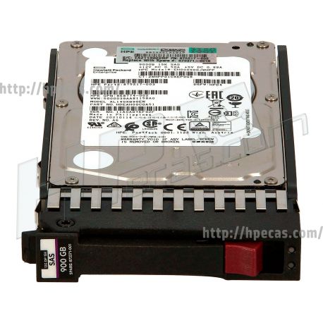 HPE 900GB 15K 12Gb/s DP SAS 2.5" SFF HP 512n ENT MSA Gen3-Gen5 ST HDD (873371-001, Q1H47A) N