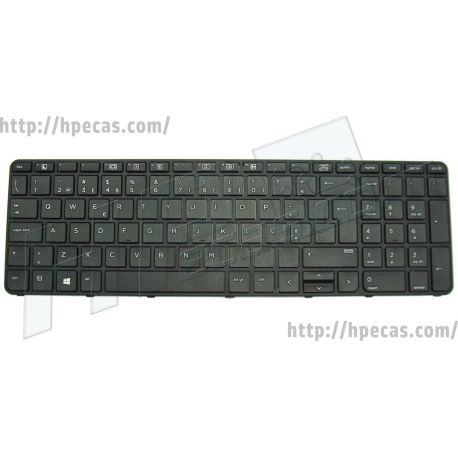 Teclado PT s/Backlight para HP PROBOOK 450 G3, 450 G4, 455 G3, 455 G4, 470 G3, 470 G4, 640 G2, 640 G3, 645 G2, 645 G3, 650 G2, 650 G3, 655 G2, 655 G3 15" (827028-131, 831021-131, 837549-131, 841136-131) N