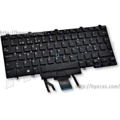 Teclado DELL Latitude E5450, E5480 Português (0302FV, PK1313D3B23)