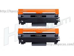 Brother Compatíveis Tn2420 Preto Pack De 2 Cartuchos De Toner  (TN2420TWIN) C