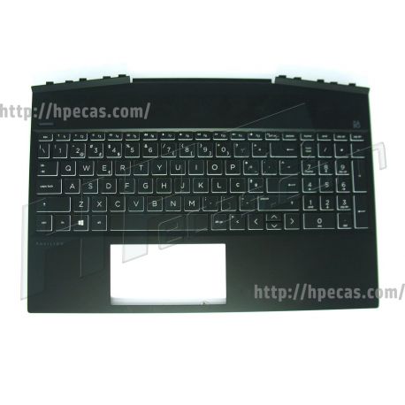 HP GAMING 15-DK Keyboard / Top Cover In Ghost White finish with Backlight (L57594-131, L58827-131, PK132K83B16, V162602NS5 PO) N