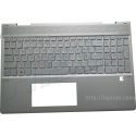 Teclado HP Português c/Top Cover em Natural Silver sem Filtro de Privacidade para modelos com gráficas de memória discrete (L53815-131, L54310-131) N