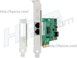 HP Intel I350 Dual-Ports RJ-45 1Gbps 10Base-T/100Base-TX/1000Base-T Gigabit Ethernet PCI Express 2.1 x4 Server Network Adapter (859353-001, 854884-003, I350-T2, I350T2HPI, V4A91AA, V4A91AAR, 275B2AV, 28A84AV, 4Q375AV, 4Q507AV, 9FV40AV, 9FX21AV) N