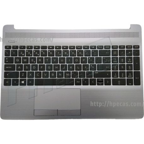 HP 250 G8, 255 G8, 256 G8 Top Cover c/Teclado Ash Silver Português (M31100-131, M34618-131) N