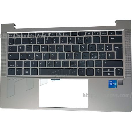 HP Teclado em italiano com Top Cover para ProBook 430  G8 (M24297-061) N