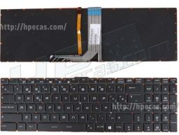 Teclado MSI GE62, GE72, GL62, GL72, GS70, GT72 séries, Backlight, Português (V143422AK)