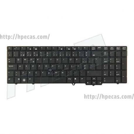 595790-131 HP Teclado Português  15.6" Preto PS 604606-131 (N)