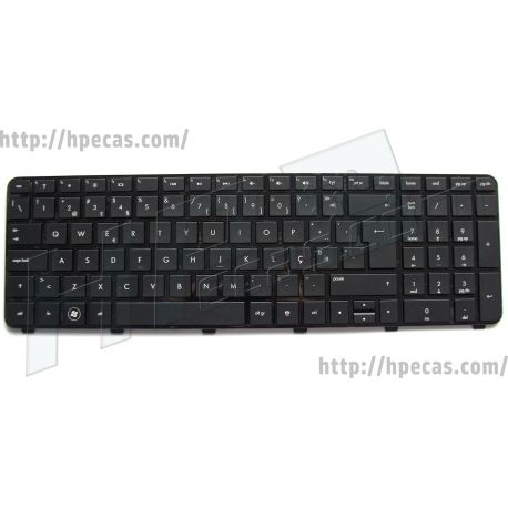 Teclado HP DV7-6xxx séries, Português (634016-131, 639396-131, 664254-131, 666001-131)