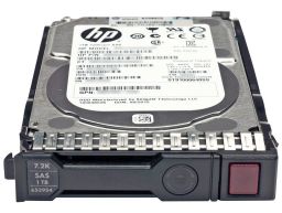 HP 1TB 6Gb/s 7.2K DP SAS 2.5" SFF HS MDL HDD SC G8-G9-G10 HDD (652750-B21, 653954-001)