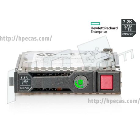 HPE 4TB 7.2K 6Gb/s SATA 3.5" LFF HP 512n MDL Gen8-Gen10 SC HDD (693687-B21, 713848-B21, 738047-B21, 738344-B21, 845647-B21, 861678-B21, 693720-001, 713973-001, 738193-001, 738352-001, 845895-001, 862127-001) N