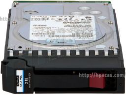 HPE 2TB 7.2K 3Gb/s DP SATA 3.5" LFF HP 512n MDL for MSA MC HDD (601778-001, 601778-002, AW556A, AW556B) R 