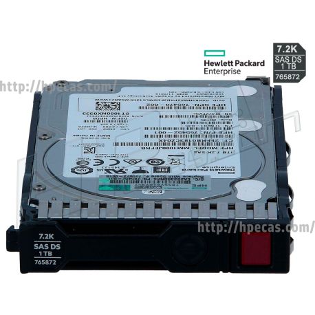 Disco HPE 1TB 2.5" SFF 7.2K 12Gb/s DP SAS HP 512e MDL DS Gen9-Gen10 SC HDD (765464-B21, 765464-H21, 765464-K21, 765464-S21, 765465-B21, 765872-001) R