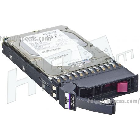 HPE 450GB 6GB/s 15K DP SAS 3.5" LFF HS MSA2 HDD (601711-001 / 601776-001 / AP859A)