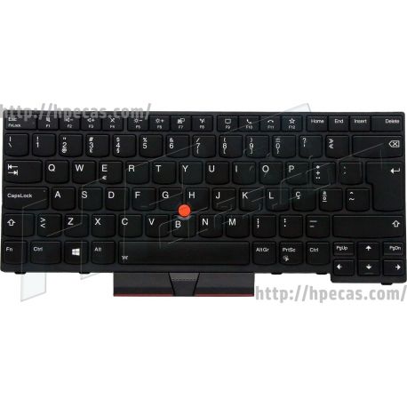 Lenovo ThinkPad P14S GEN 1/2, T14 GEN 1/2, Teclado Preto sem Backlight Português (5N20V43742, 5N20V43886, 5N20V44030, 5N20V44174) N