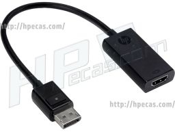 HP Adaptador DisplayPort para HDMI 2.0 True 4K (2JA63AA, 928859-001, 940274-001, TPC-B001D) N