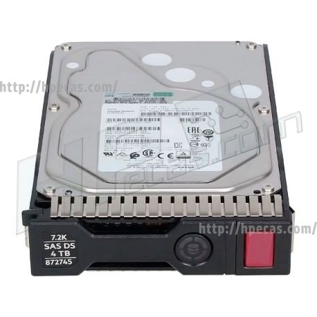 HPE 4TB 7.2K 12Gb/s DP SAS 3.5" LFF HP 512n MDL DS MC Gen9-Gen10 SC HDD (872487-B21, 872487-S21, 872745-001) N