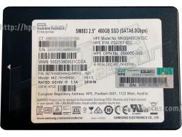 HPE 480GB MLC 6Gb/s SP SATA 2.5" SFF NHP 512n MU DS Gen9-Gen10 RW SSD (P09908-001, P09714-B21) FS