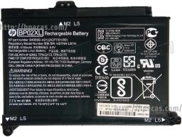 Bateria Original BP02XL de 2 células 7.7V 41WH 5360mAh para HP PAVILION 15-AW, 15-AU (849569-421, 849569-541, 849569-542, 849569-543, 849909-850, 849909-855, BP02042XL-PR, HSTNN-LB7H, HSTNN-UB7B, T9Z75AV) N