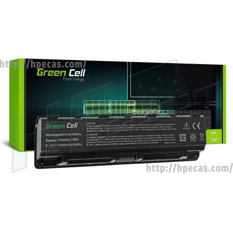 Green Cell Bateria Compatível TOSHIBA Satellite C850 C855 C870 L850 L855 PA5024U-1BRS, 10,8V, 4400mAh (TS13)