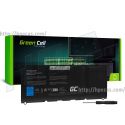 Green Cell Bateria PW23Y para Dell XPS 13 9360 * 7.6V - 5400mAh (DE133V2)