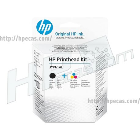 Cabeças de Impressão HP GT51/GT52 Kit Preto/Cores (3JB06A, 3JB06AA, 3JB06AL, 3YP61A, 3YP61AA, 3YP61AE, 3YP86A, 3YP86AA, 3YP86AL, P0R21-60001, Z4B53-60054) N