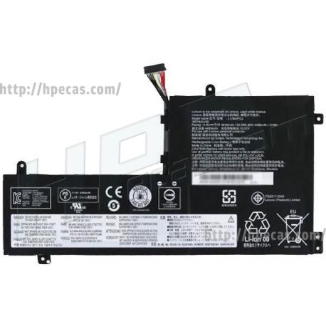 Bateria Lenovo Compatível Legion Y530-15, Y540-15, Y545, Y7000, Y7000P 3 células 11.40V 55Wh 4800mAh (5B10Q88555, 5B10Q88559, 5B10T31045, 5B10W67279, 5B10W67380, 5B10W69457, L17C3PG2, L17M3PG2) N