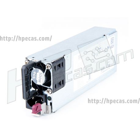 Fonte de Alimentação HPE 500W Flexible Slot Platinum HP Low Halogen 94% Efficiency (865398-001, 865399-101, 865408-B21, 866729-001, DPS-500AB-31 A, HSTNS-PD40-1) N