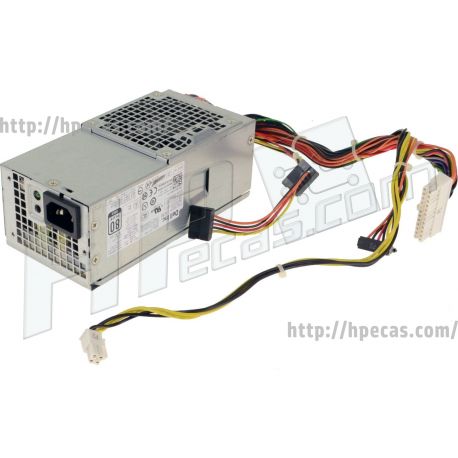 DELL PSU 250W without FDD 80-Plus Gold (06MV3H, 06MVJH, 076VCK, 0DY72N, 0W206D, 0X3KJ8, 0YJ1JT, 6MV3H, 6MVJH, 76VCK, DY72N, W206D, X3KJ8, YJ1JT) N