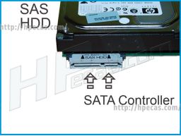 HP conversor SAS HDD para SATA HDD (398291-001, 434926-001) R