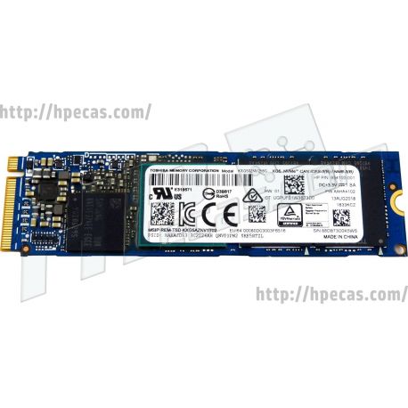 HP 256GB TLC 2.7Gb/s NVMe 3.0x4 M.2 M 2280 NHP RI RW SSD (932534-850, 934100-001, L37643-001, L38666-001, M16788-001) N