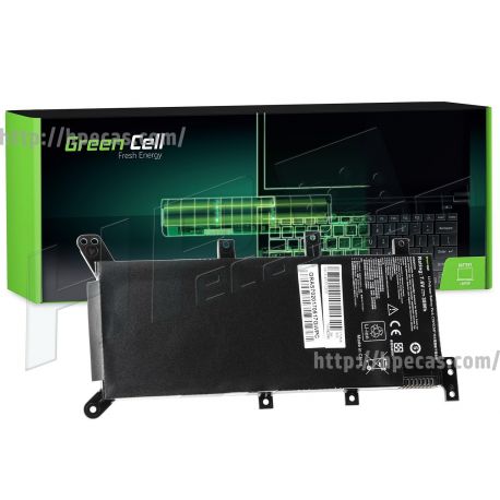 Green Cell Bateria Compatível ASUS R556 R556L A555L F555L K555L X555L X555 - 7,6V 4000mAh (AS70)