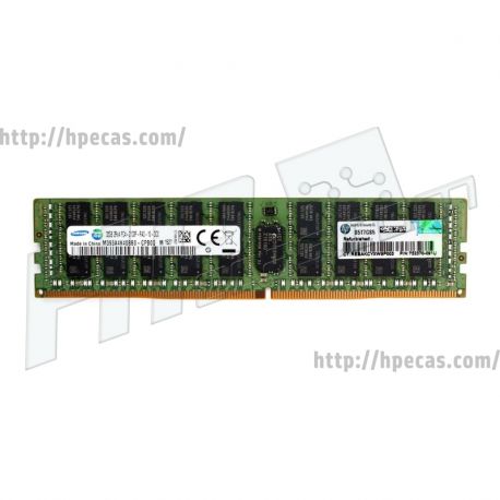 HP 32GB (1x 32GB) 2RX4 PC4-17000P-R DDR4-2133 Registered CL15 ECC 1.2V STD SmartMemory  (728629-B21, 774175-001, 752370-091, 728629-S21) N