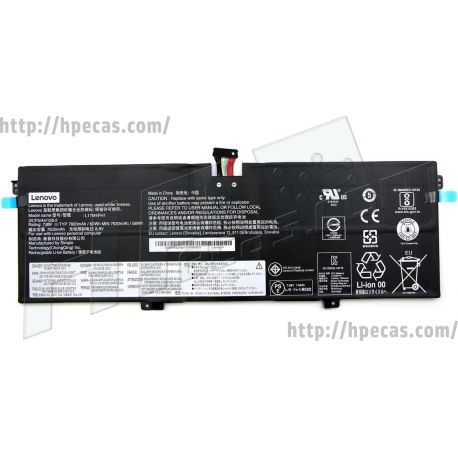 Bateria Original 7.68V 7820mAh LENOVO Yoga C930-13IKB (5B10Q82425, 5B10Q82426, 5B10W67176, 5B10W67273, L17C4PH1, L17M4PH1) N