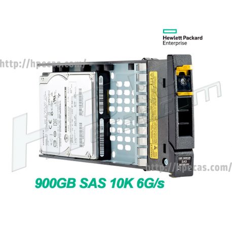 HP 900GB 6GB/s 10K DP SAS 2.5" SFF HS 3PAR HDD (697389-001, QR496A) R