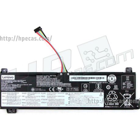 Bateria Original Lenovo V130-15IKB, V330-15IKB de 2 células 7.7V 39Wh 5080mAh (5B10P53995, 5B10P53999, 5B10P54000, 5B10W67318, L17C2PB4, L17L2PB4, L17M2PB4) N