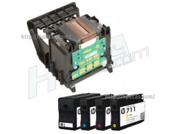 Cabeça de Impressão HP Designjet T120 T520 série HP 711 (C1Q10A) N