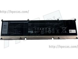 Bateria DELL Original 8FCTC, ALIENWARE M15 R3/R4/R6/R5, M17 R3/R4, Inspiron 7510, 7610, Precision 5550, 5560, 5570, Vostro 15 7510, 7620, XPS 9500 3 células 11.4V 56Wh 4650mAh (DVG8M, N67M4, P8P1P) N