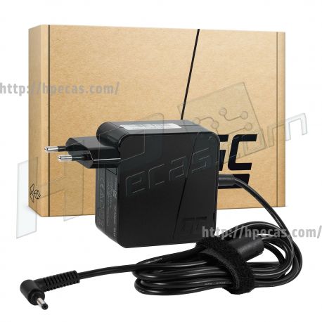 AC Adapter  Green Cell PRO 19V 3.42A 65W para Asus F553 R540 X540 X553 ZenBook UX303L 4.0 x 1.35 mm (AD41PV2) N