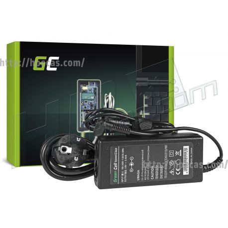 Green Cell Carregador  AC Adapter compativel Asus 65W - 19V 3.42A - 4.0-1.35mm (AD41)