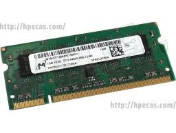 Memória HP 1GB (1x1GB) 1Rx8 PC2-64006-S Non-ECC SDP CAS:6 1.80V SO-DIMM 200-pin STD (441590-C91, 441590-DX8, 485032-005, 598861-001, A2W77-67912) R