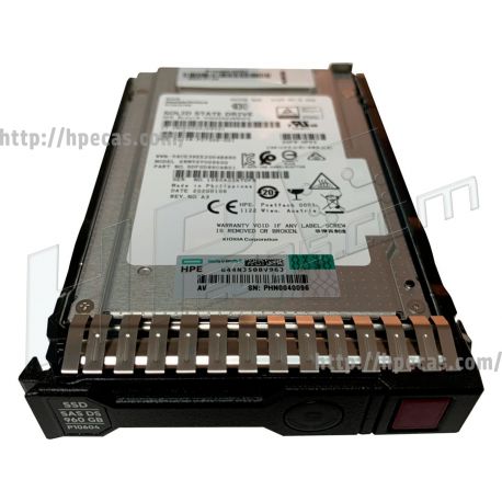 HPE 960GB TLC 12Gb/s DP SAS 2.5" SFF HP 512n MU VS DS Gen8-Gen10+ SC SSD (P10604-001, P37068-001, P10448-B21, P10448-H21, P10448-K21, P10448-S21, P37005-B21, P37005-H21, P37005-K21, P37005-S21) R