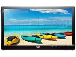 LCD AOC 15.6" 1920x1080 FHD Externo e Portátil USB 3.0 (I1659FWUX)