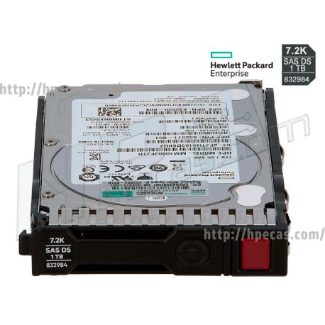 HPE 1TB 7.2K 12Gb/s DP SAS 2.5" SFF HP 512n Business Critical DS Gen9-Gen10 SC HDD (832514-B21, 832514-H21, 832514-K21, 832514-S21, 832515-B21, 832984-001) N