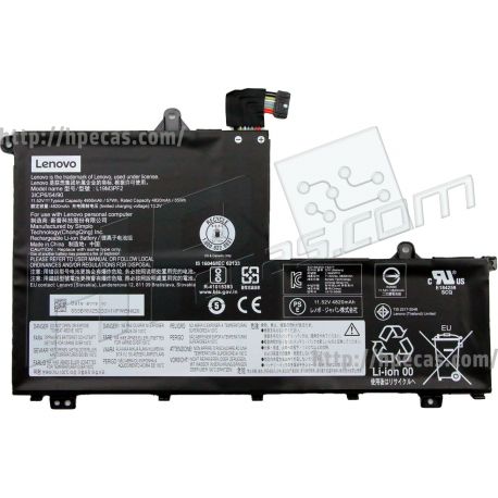 Bateria Lenovo L19D3PF2 / L19L3PF1 / L19M3PF2 Original de 3 células 11.52V 57Wh 4950mAh (5B10V25240, 5B10V25245, 5B10V25250, 5B10W67257, 5B10W67327, 5B10W67394, SB10V25233, SB10V25235, SB10V25247, SB10W67304, SB10W67400, SB10W67408) N