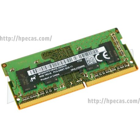 HP 4GB (1x4GB) DDR4-2400T nECC USODIMM RAM (854915-001, 855842-971, 855842-972, 855842-973, 862397-850, 862397-852, 862397-855, 862397-856, 863483-800, 903946-001, 910334-001, 913802-001, 920218-001, 932495-850, 938169-001) N